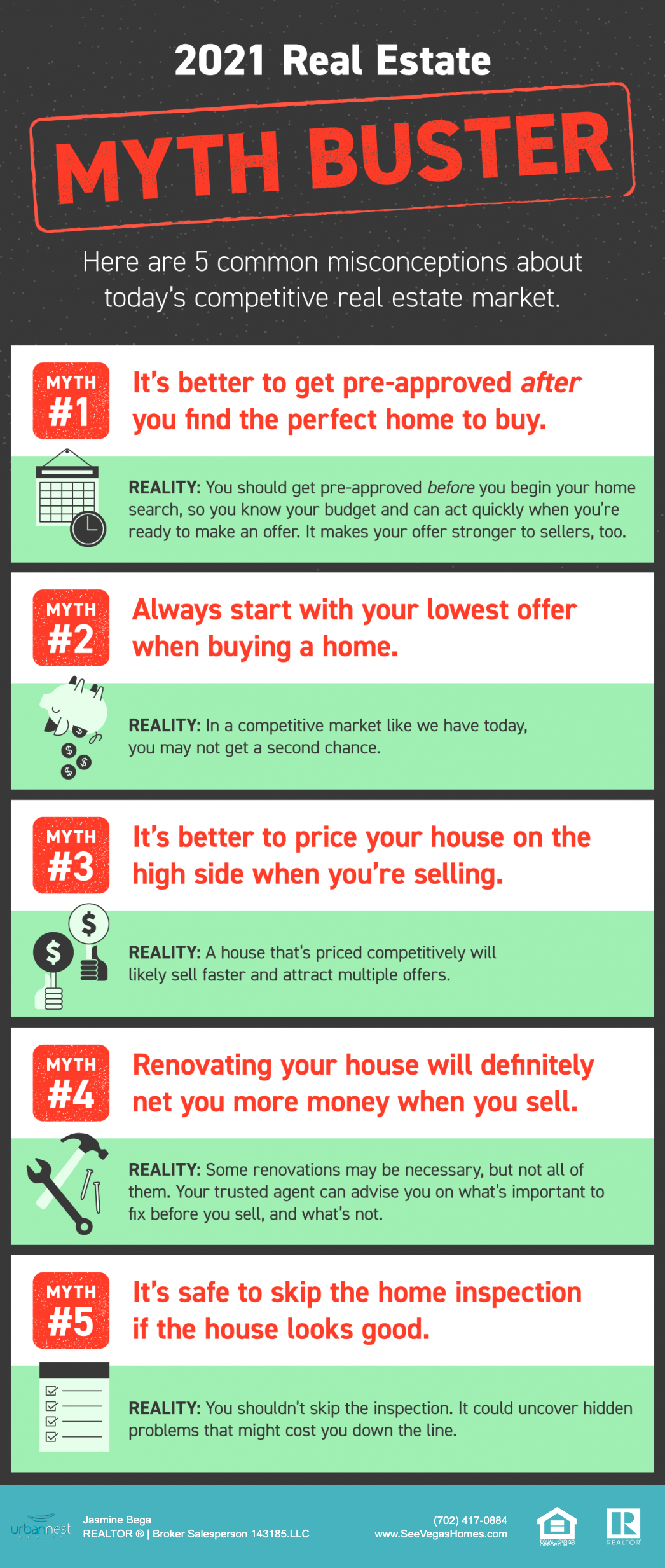 2021 Real Estate Myth Buster [INFOGRAPHIC] SeeVegasHomes